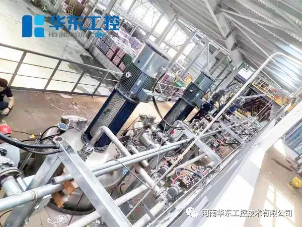 漯河市天山路泵站智能化配電及自動化控制系統現場工作圖